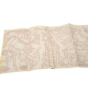Vintage Country Ivy Transfer Patterns, MCM Workbasket Iron On Transfers, 1960s